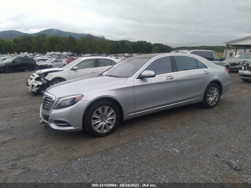 2015 MERCEDES-BENZ S-CLASS S 550 WDDUG8FB8FA082122