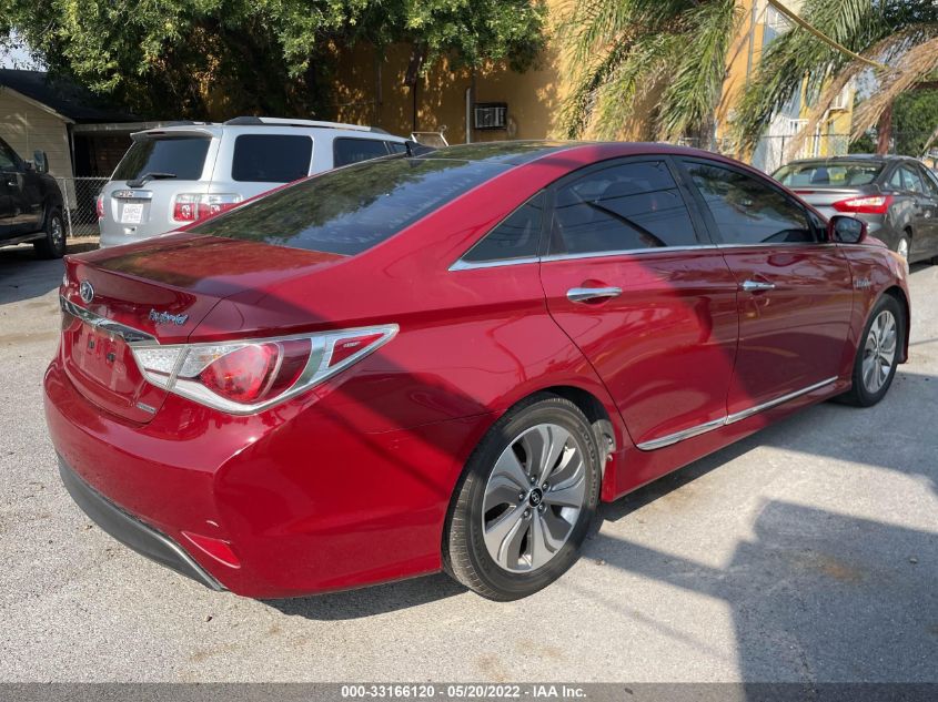 2015 HYUNDAI SONATA HYBRID LIMITED KMHEC4A46FA119921