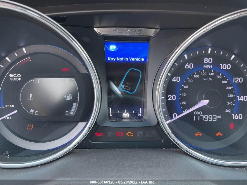 2015 HYUNDAI SONATA HYBRID LIMITED KMHEC4A46FA119921