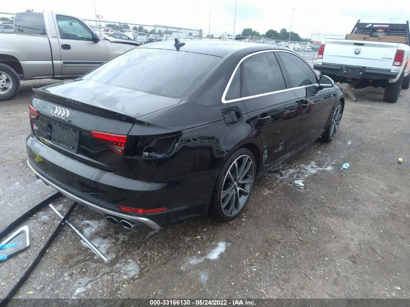 2018 AUDI S4 PREMIUM PLUS WAUB4AF40JA002336