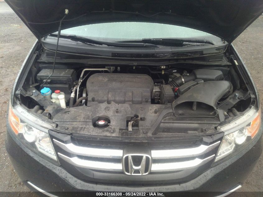 2014 HONDA ODYSSEY EX-L 5FNRL5H62EB122291