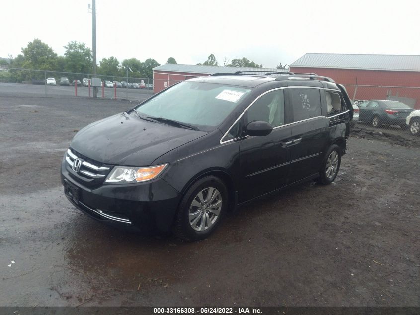 2014 HONDA ODYSSEY EX-L 5FNRL5H62EB122291