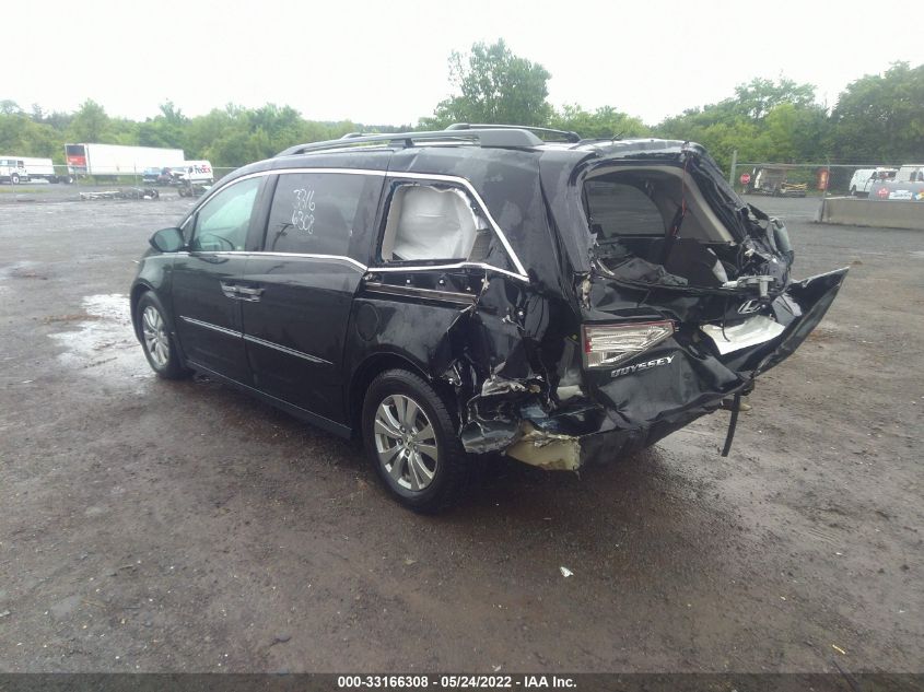 2014 HONDA ODYSSEY EX-L 5FNRL5H62EB122291