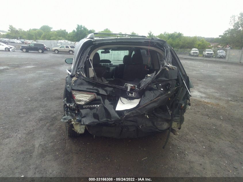 2014 HONDA ODYSSEY EX-L 5FNRL5H62EB122291