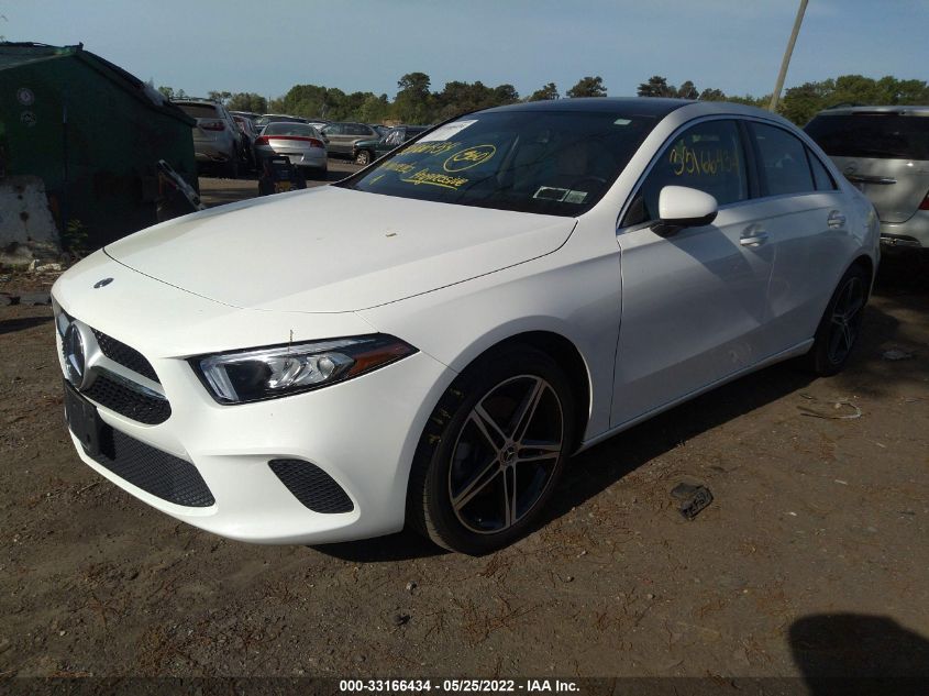 2019 MERCEDES-BENZ A-CLASS A 220 WDD3G4FB0KW021848
