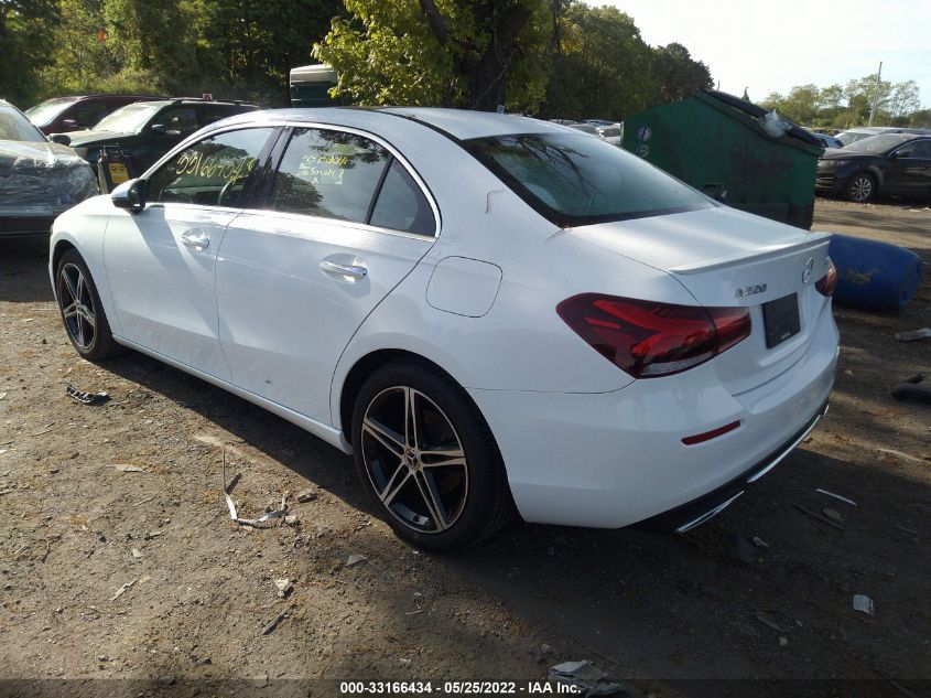 2019 MERCEDES-BENZ A-CLASS A 220 WDD3G4FB0KW021848