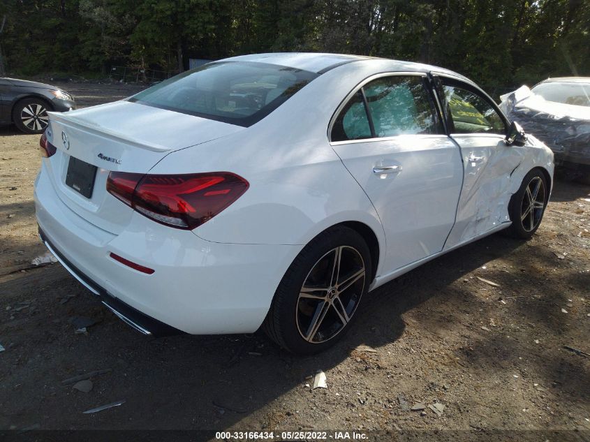 2019 MERCEDES-BENZ A-CLASS A 220 WDD3G4FB0KW021848