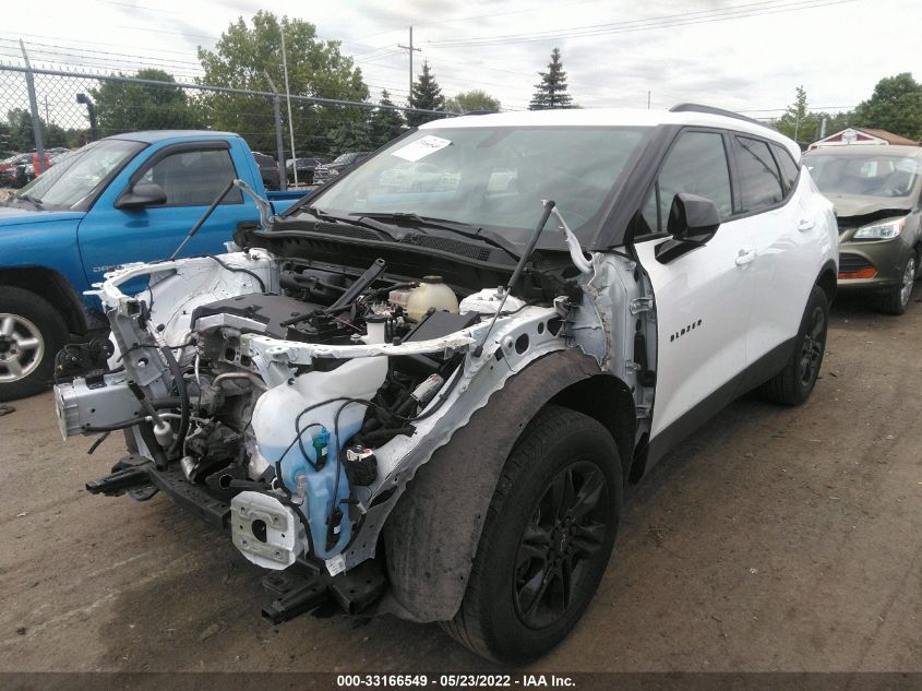2021 CHEVROLET BLAZER LT 3GNKBBRA1MS525584