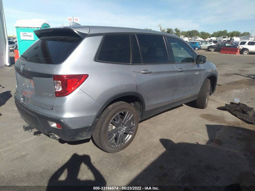 2021 HONDA PASSPORT EX-L 5FNYF8H52MB013033
