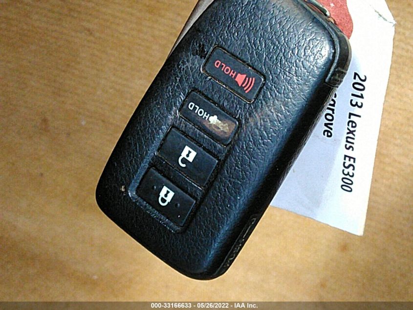2013 LEXUS ES HYBRID JTHBW1GG6D2004062