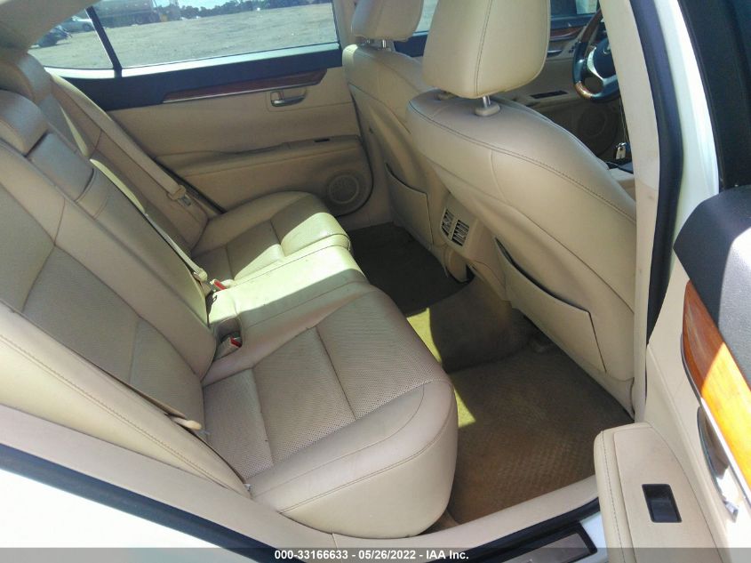 2013 LEXUS ES HYBRID JTHBW1GG6D2004062