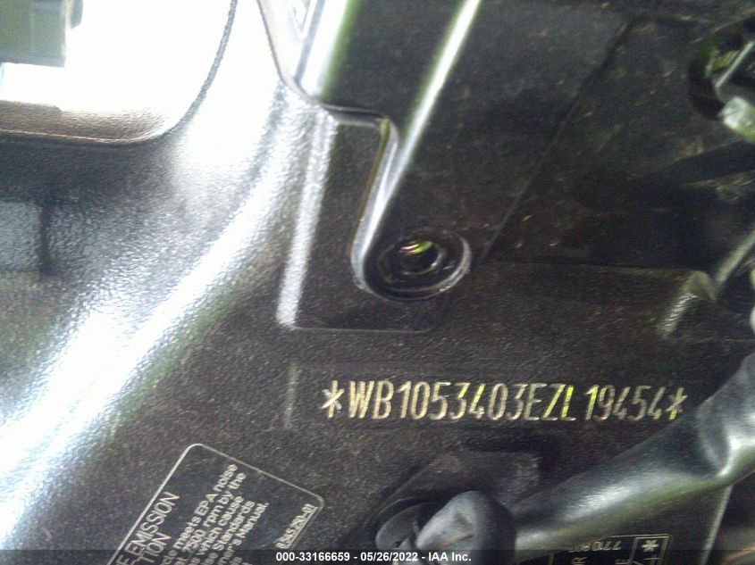 2014 BMW S 1000 RR WB1053403EZL19454