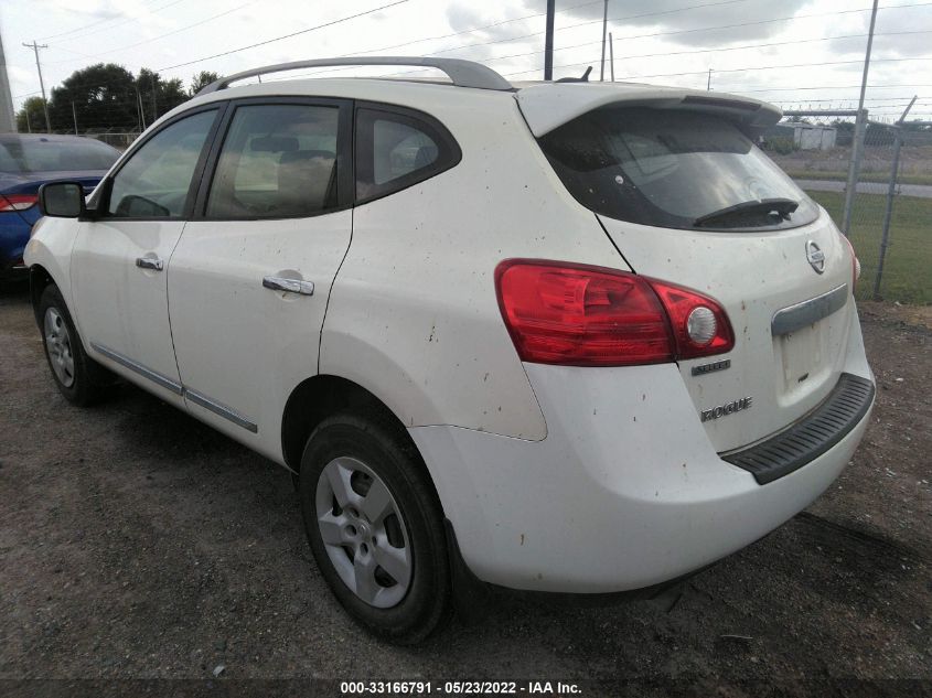 2014 NISSAN ROGUE SELECT S JN8AS5MT1EW602513
