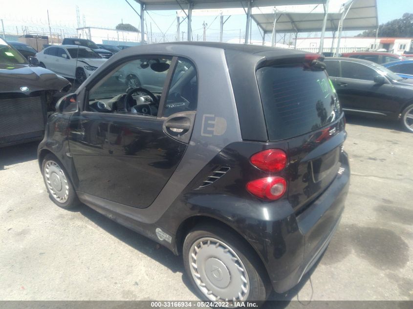 2014 SMART FORTWO ELECTRIC DRIVE PASSION WMEEJ9AA6EK773843
