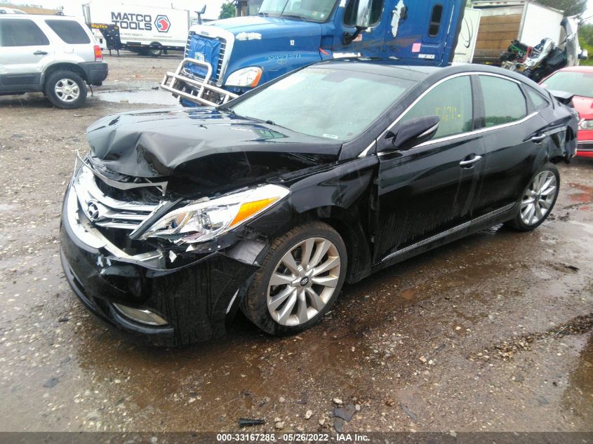 2013 HYUNDAI AZERA KMHFH4JG7DA257321