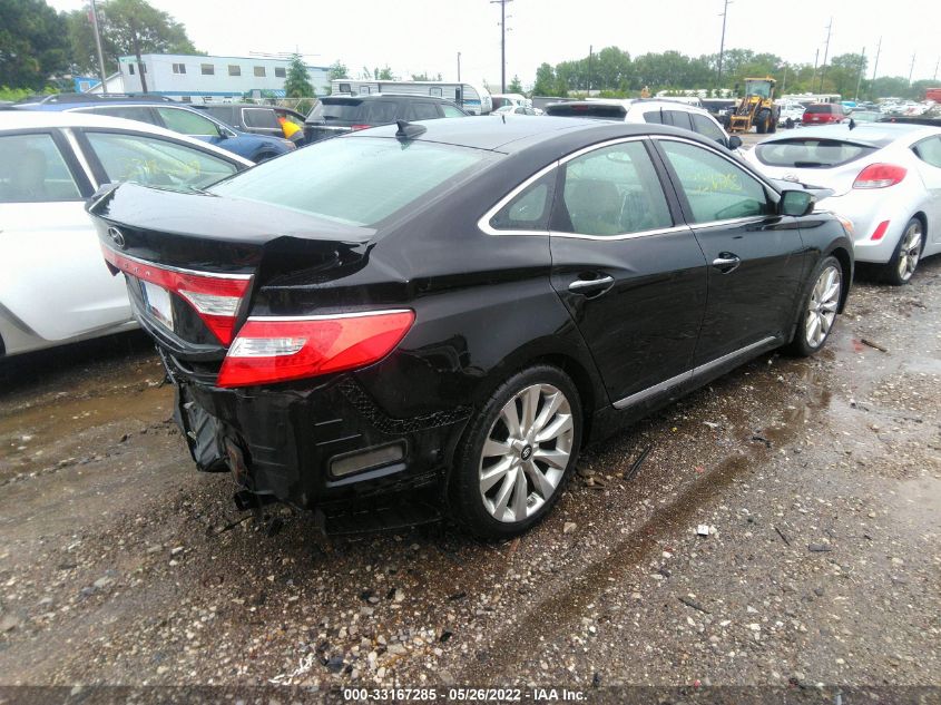 2013 HYUNDAI AZERA KMHFH4JG7DA257321