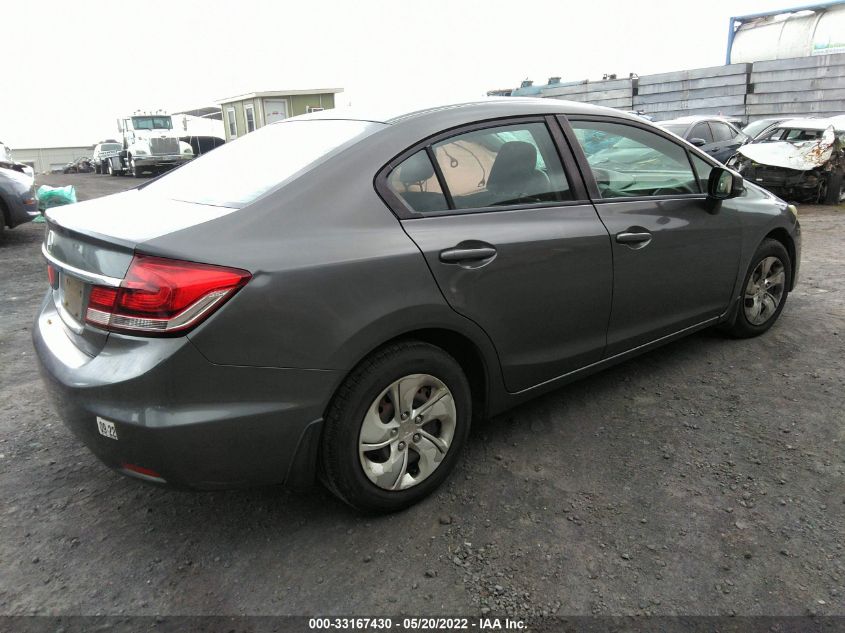 2013 HONDA CIVIC SDN LX 2HGFB2F51DH513697