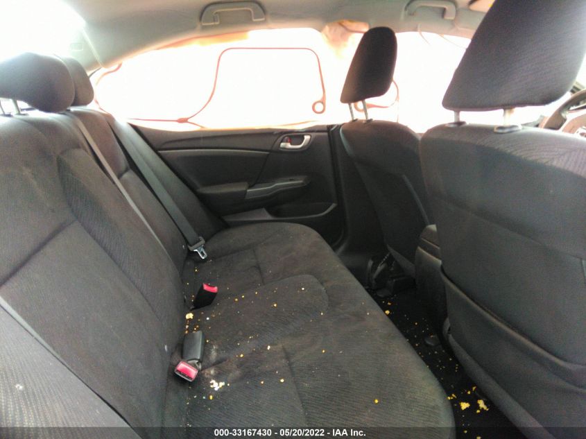 2013 HONDA CIVIC SDN LX 2HGFB2F51DH513697