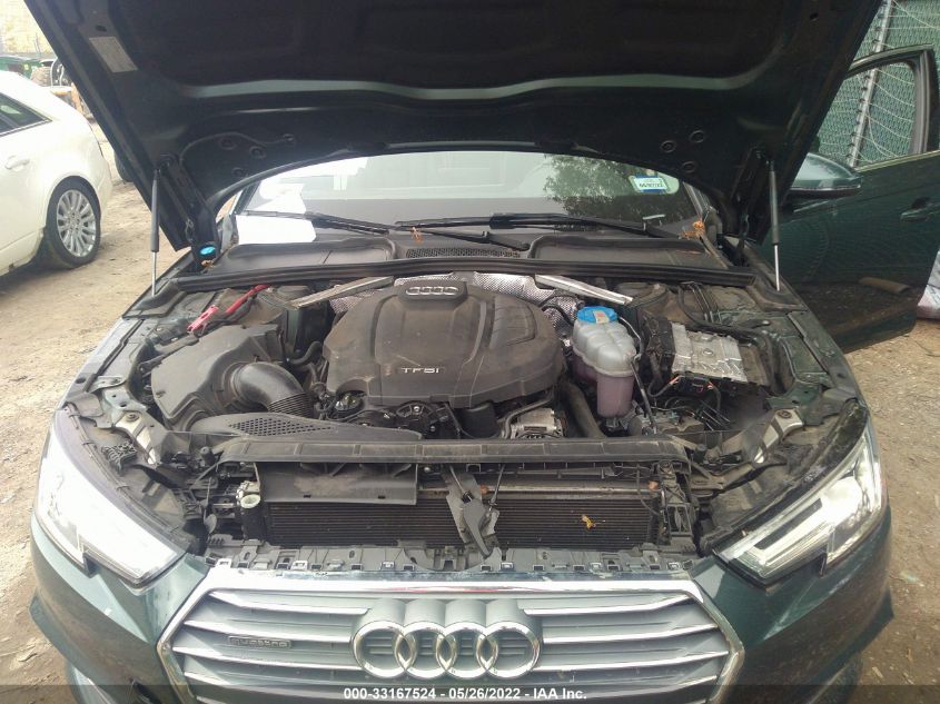 2017 AUDI A4 PREMIUM PLUS WAUENAF41HN012273