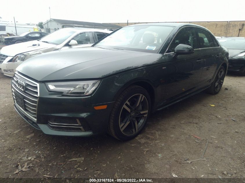 2017 AUDI A4 PREMIUM PLUS WAUENAF41HN012273