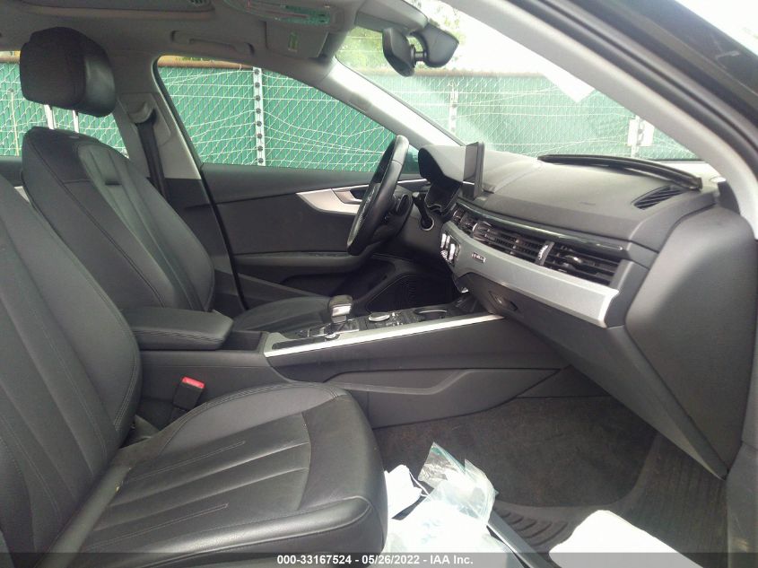 2017 AUDI A4 PREMIUM PLUS WAUENAF41HN012273