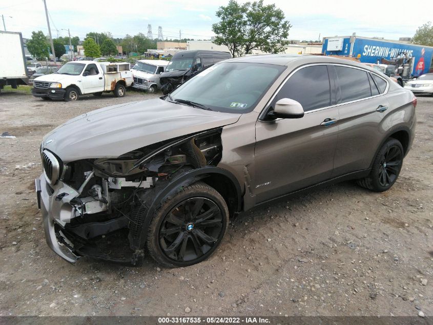 2017 BMW X6 XDRIVE35I 5UXKU2C30H0U30054