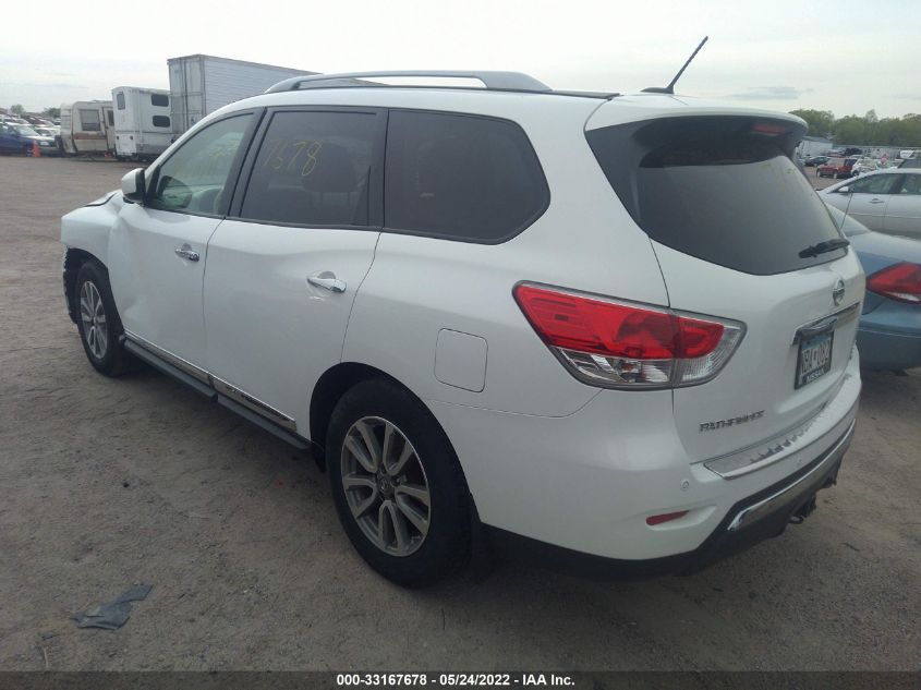 2014 NISSAN PATHFINDER SL 5N1AR2MM1EC658317