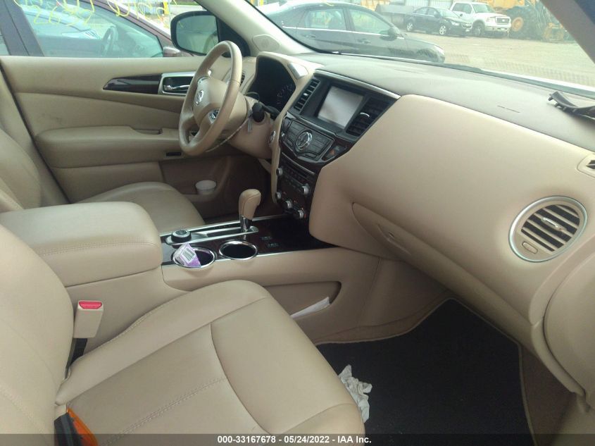 2014 NISSAN PATHFINDER SL 5N1AR2MM1EC658317