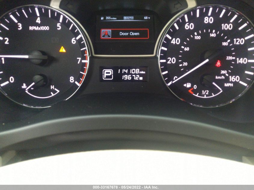 2014 NISSAN PATHFINDER SL 5N1AR2MM1EC658317