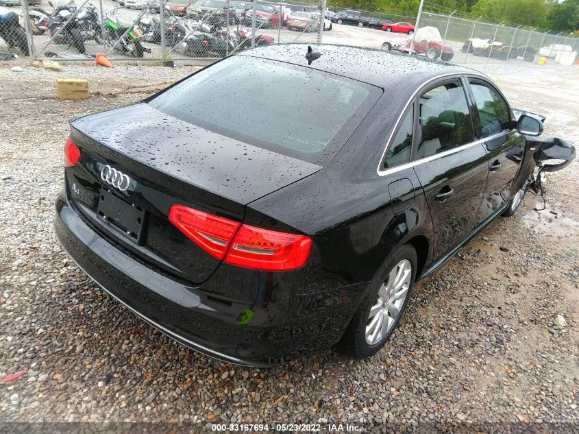 2015 AUDI A4 PREMIUM WAUAFAFLXFN022123
