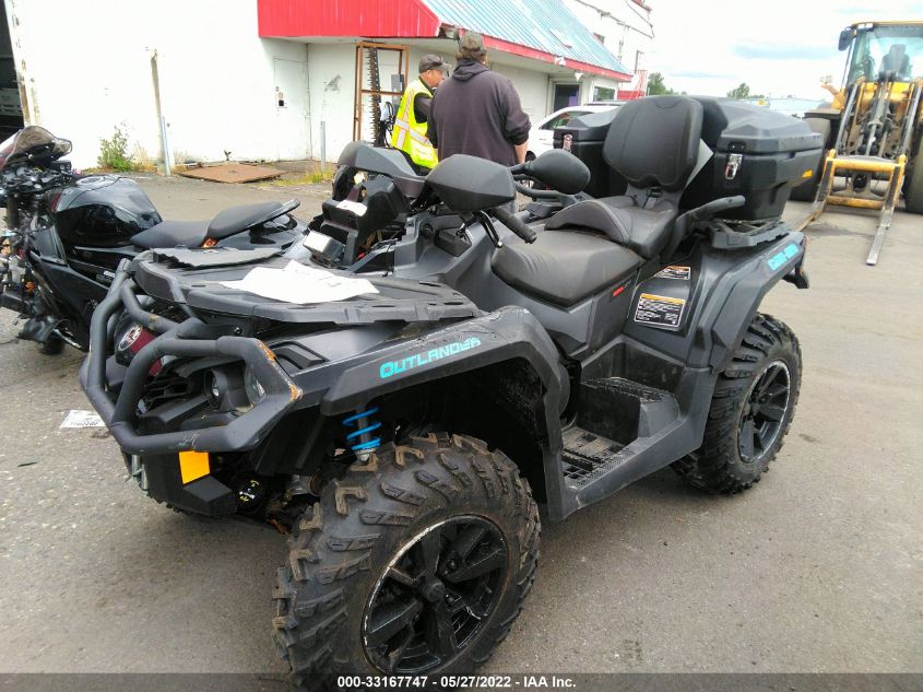 2021 CAN-AM OUTLANDER MAX 650 XT 3JBLPAJ41MJ003075