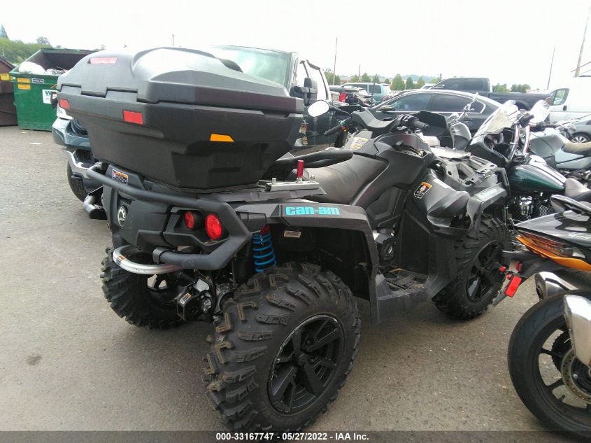 2021 CAN-AM OUTLANDER MAX 650 XT 3JBLPAJ41MJ003075