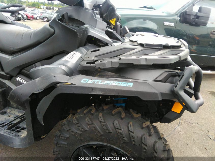 2021 CAN-AM OUTLANDER MAX 650 XT 3JBLPAJ41MJ003075