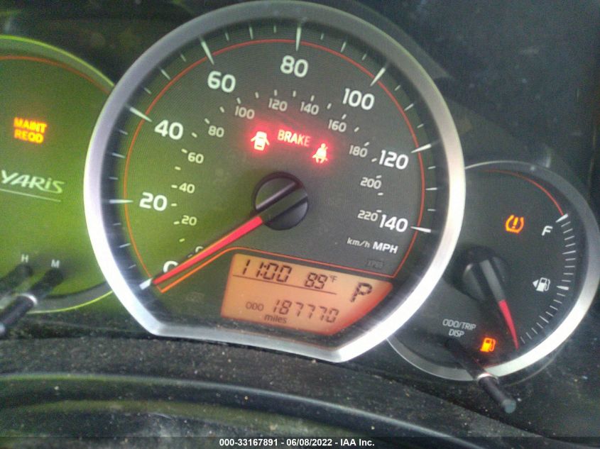 2014 TOYOTA YARIS L/LE VNKKTUD30EA000777
