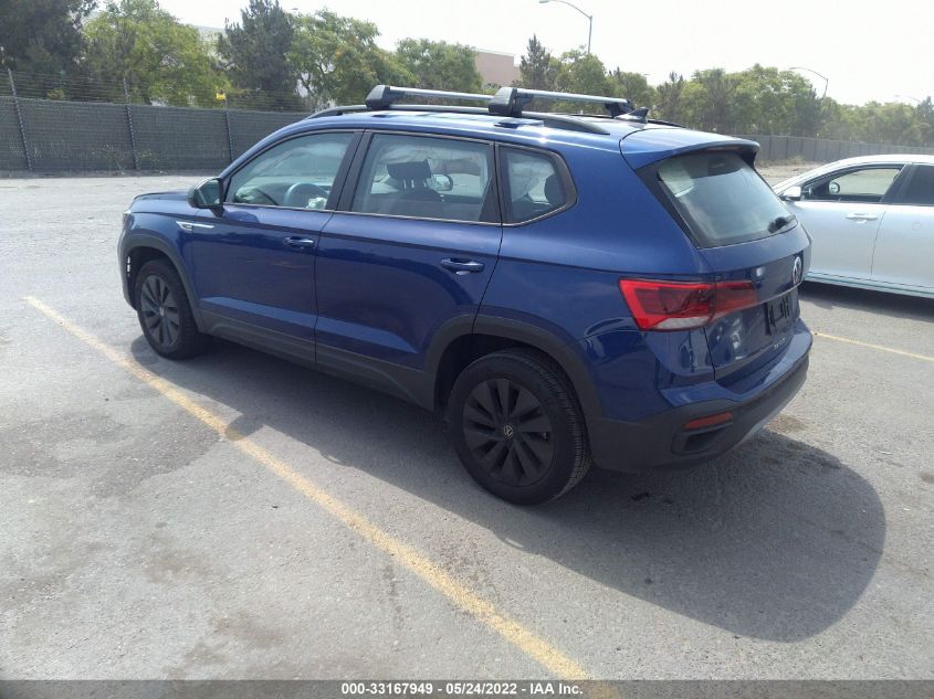 2022 VOLKSWAGEN TAOS S 3VVCX7B24NM021665