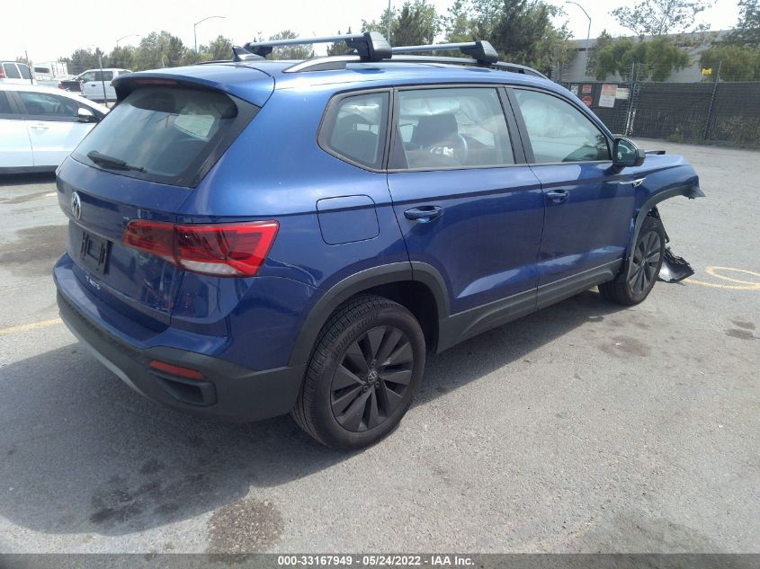 2022 VOLKSWAGEN TAOS S 3VVCX7B24NM021665