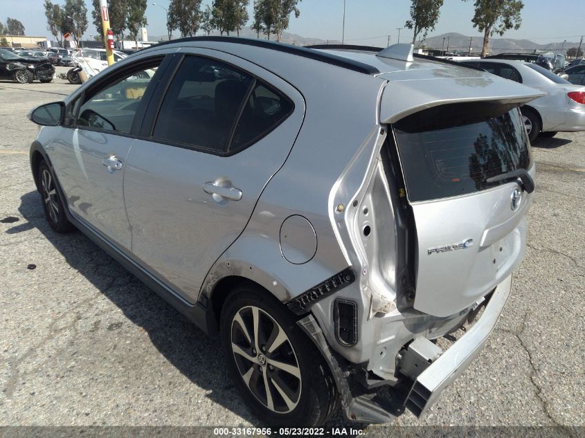 2018 TOYOTA PRIUS C ONE/TWO/THREE/FOUR JTDKDTB38J1599506