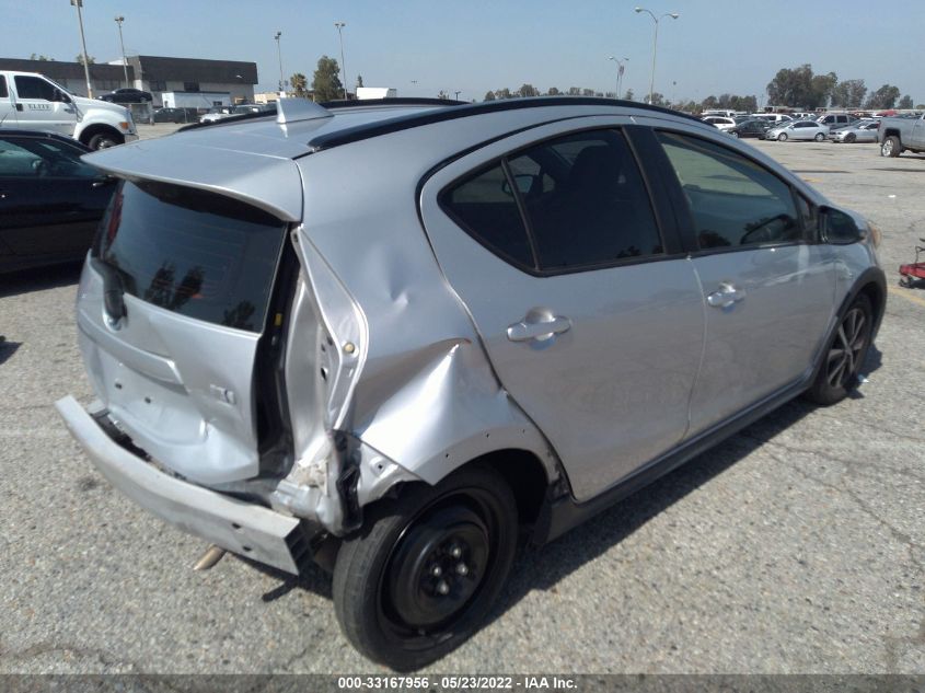 2018 TOYOTA PRIUS C ONE/TWO/THREE/FOUR JTDKDTB38J1599506