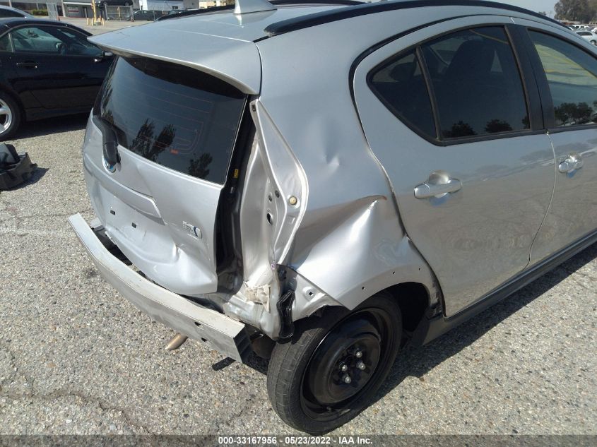 2018 TOYOTA PRIUS C ONE/TWO/THREE/FOUR JTDKDTB38J1599506