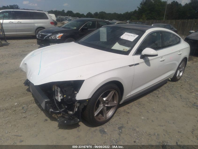 2019 AUDI A5 SPORTBACK PREMIUM WAUDNCF53KA016050
