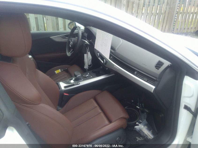 2019 AUDI A5 SPORTBACK PREMIUM WAUDNCF53KA016050