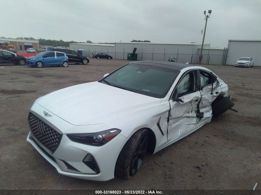 2021 GENESIS G70 3.3T KMTG34LE1MU076332