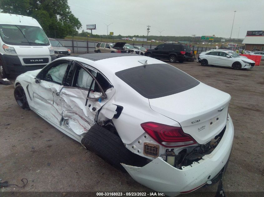 2021 GENESIS G70 3.3T KMTG34LE1MU076332