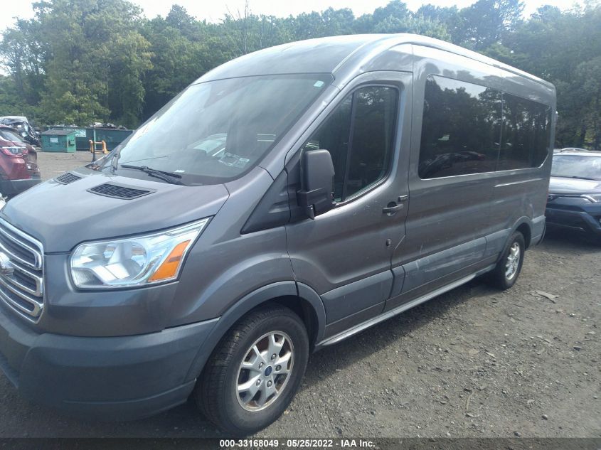 2015 FORD TRANSIT WAGON XL/XLT 1FBAX2CG4FKA28163