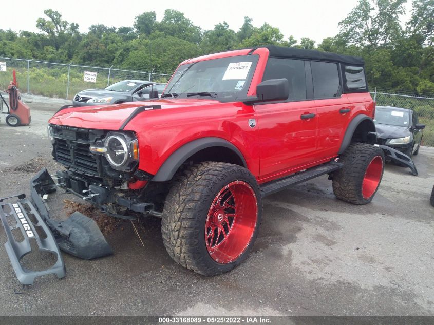 2021 FORD BRONCO BASE/BIG BEND 1FMDE5BH0MLA82394