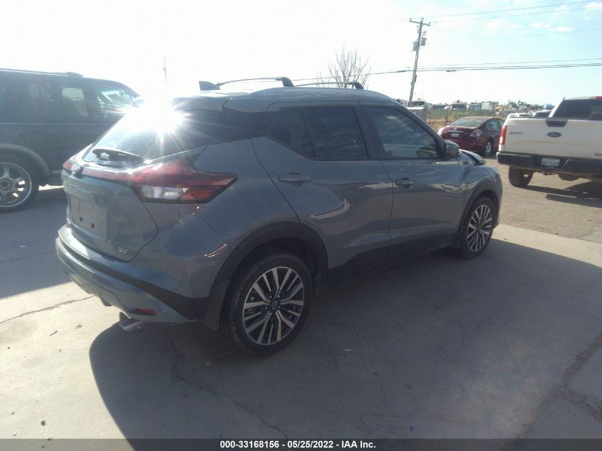 2022 NISSAN KICKS SV 3N1CP5CV1NL483315