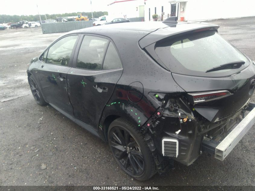 2020 TOYOTA COROLLA HATCHBACK SE/XSE/NIGHTSHADE JTND4RBE7L3097442