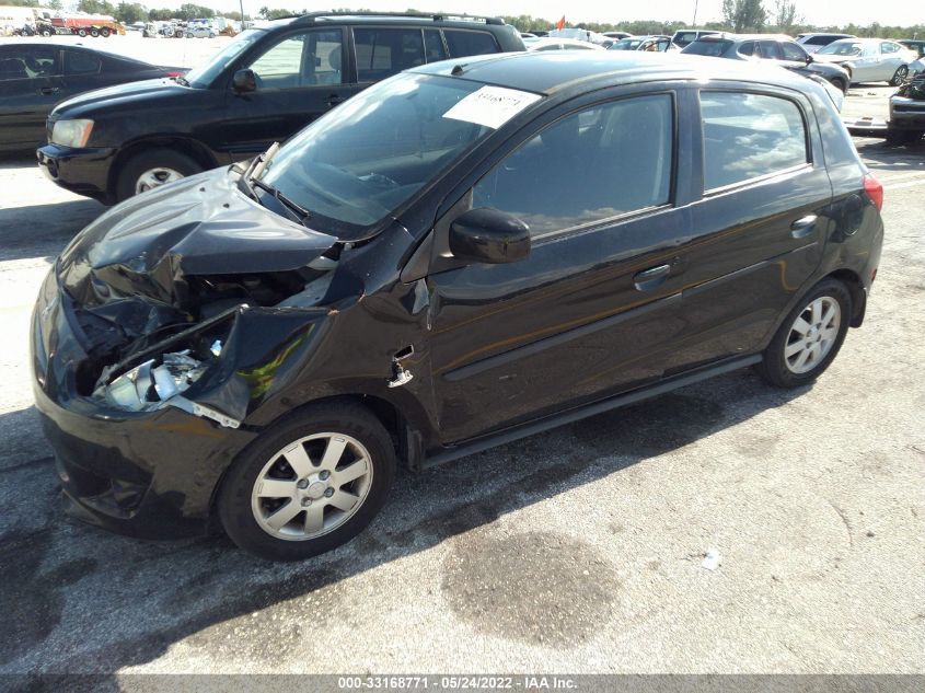 2014 MITSUBISHI MIRAGE ES ML32A4HJ6EH024275