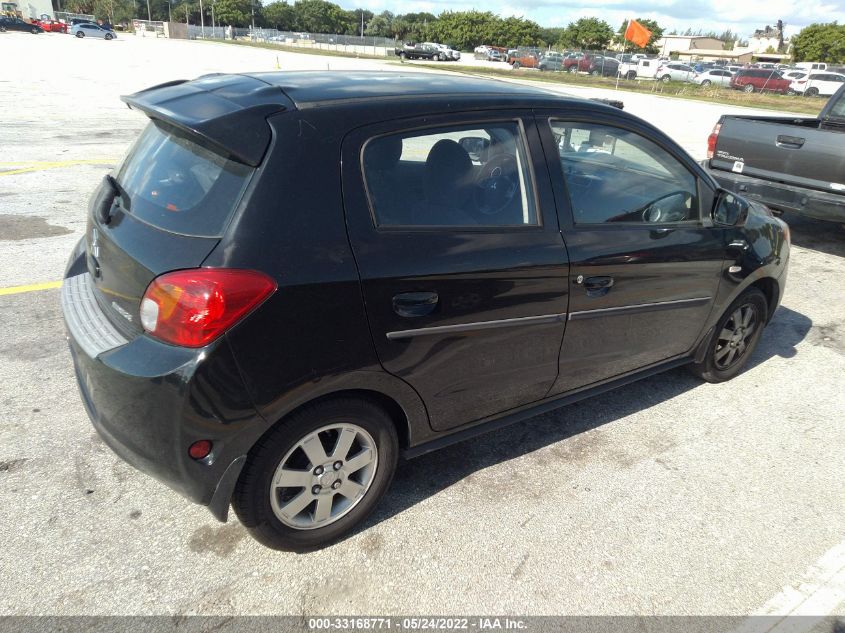 2014 MITSUBISHI MIRAGE ES ML32A4HJ6EH024275