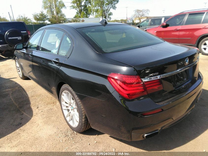 2013 BMW 7 SERIES 750LI XDRIVE WBAYF8C52DD141655